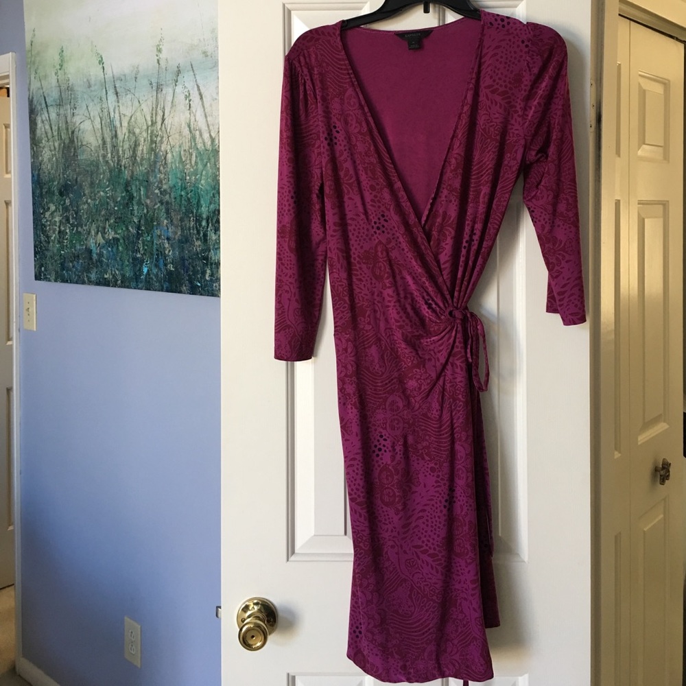 Express size medium wrap dress EUC