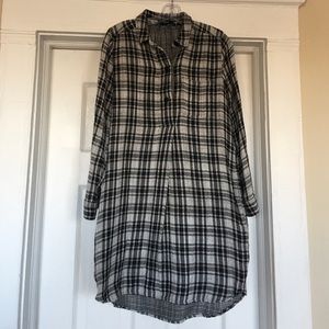 Flannel Madewell Shirtdress