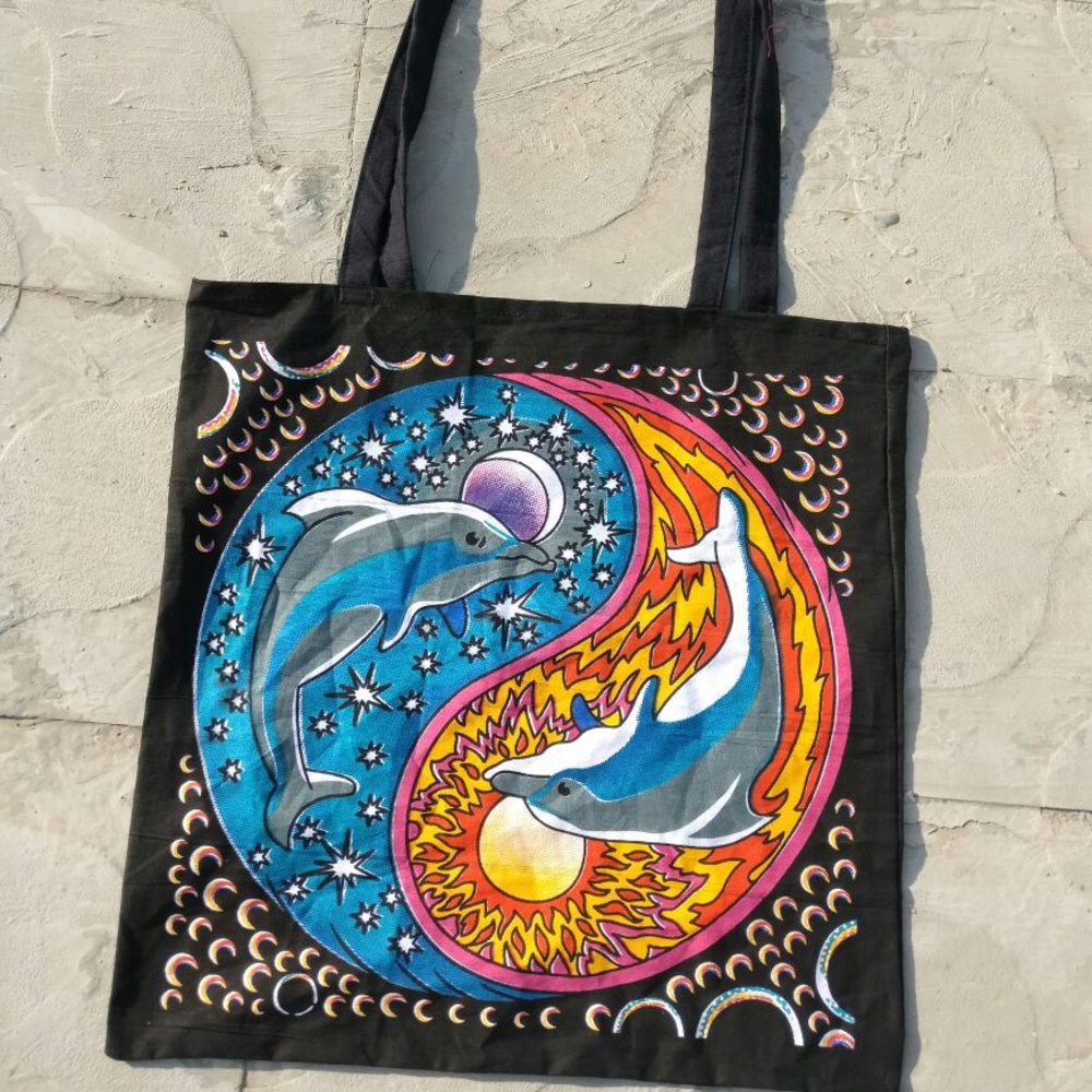 🐋Zodiac sign tote bag spritual unique gift idea - Picture 2 of 3