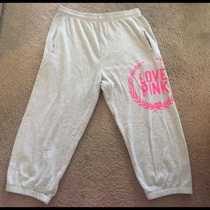 Pink sweats