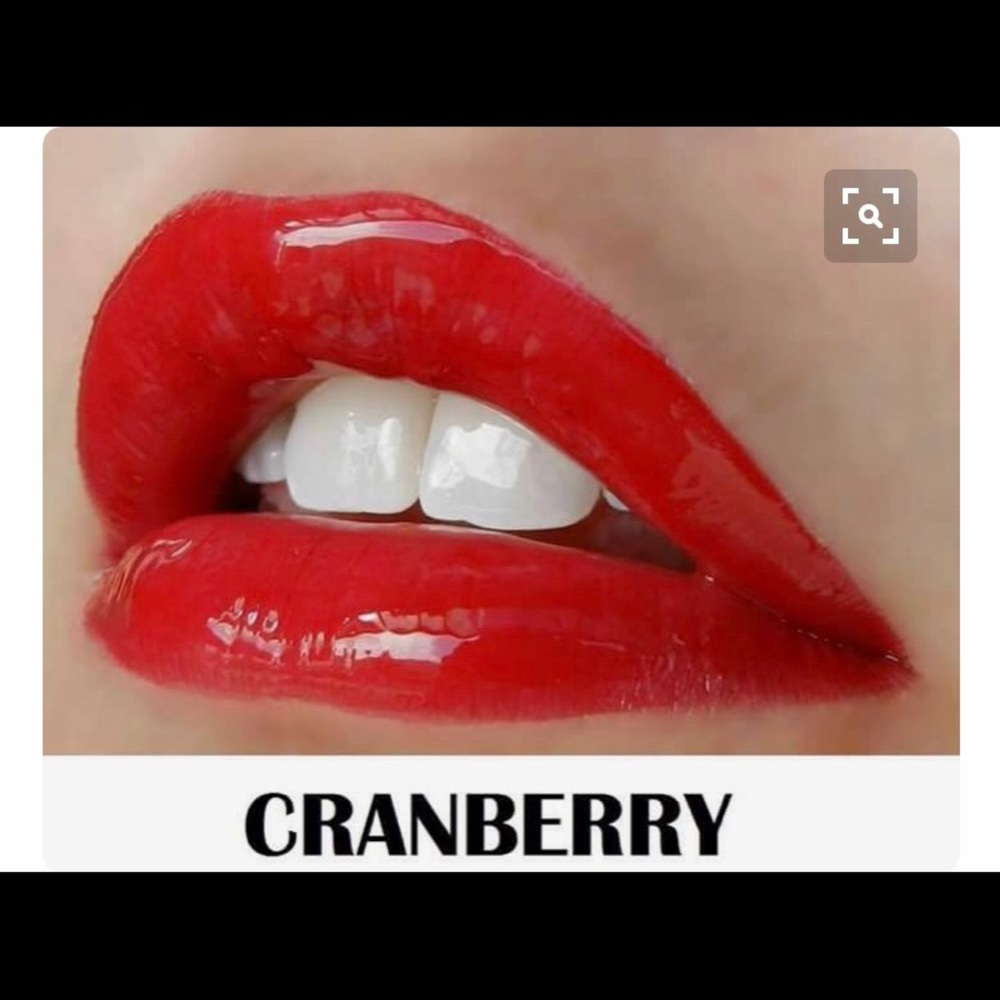 Cranberry LipSense and choice of gloss