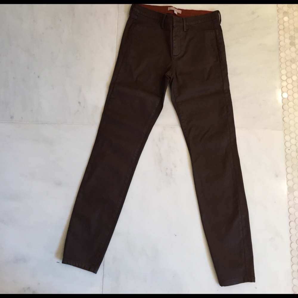 Banana Republic coated jeans
