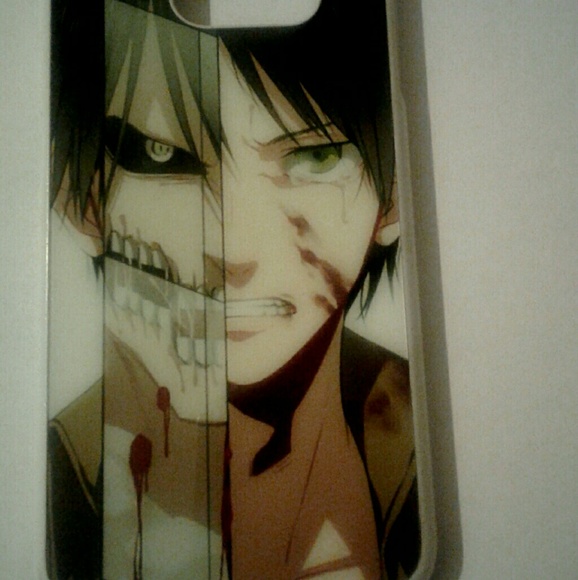 💙❤ Attack On Titan AOT Cell Case of bumper - Picture 2 of 3