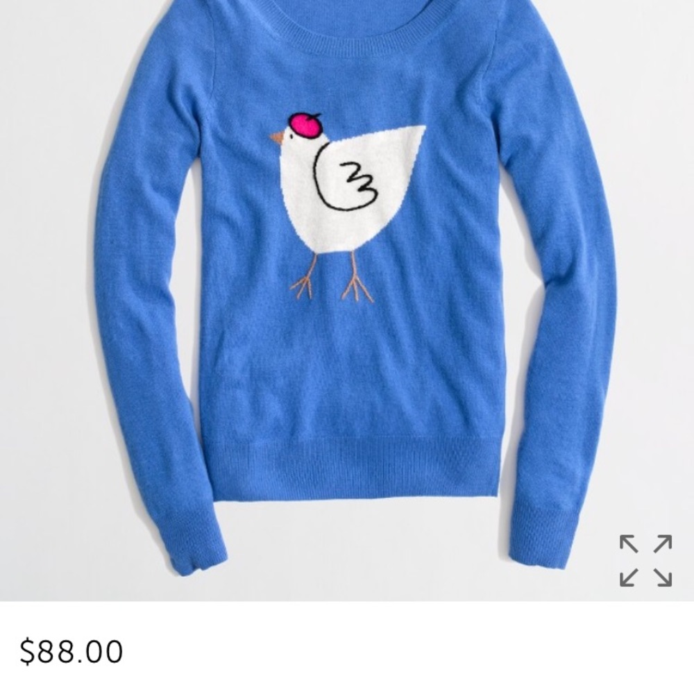 J.crew hen sweater