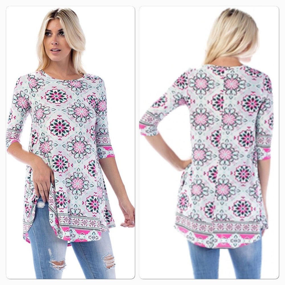 NEW- The Anna Tunic Blouse