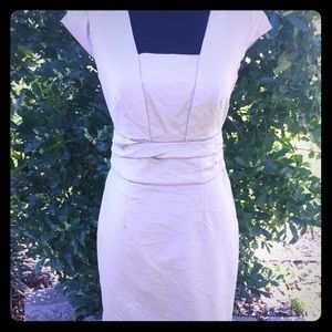 Banana Republic tan dress