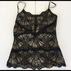 Black Lace camisole