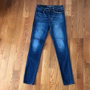 AE Super Stretch Hi-Rise Jeggings