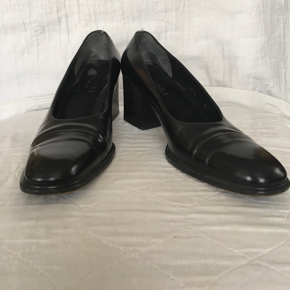 Gucci Vintage Block Heel