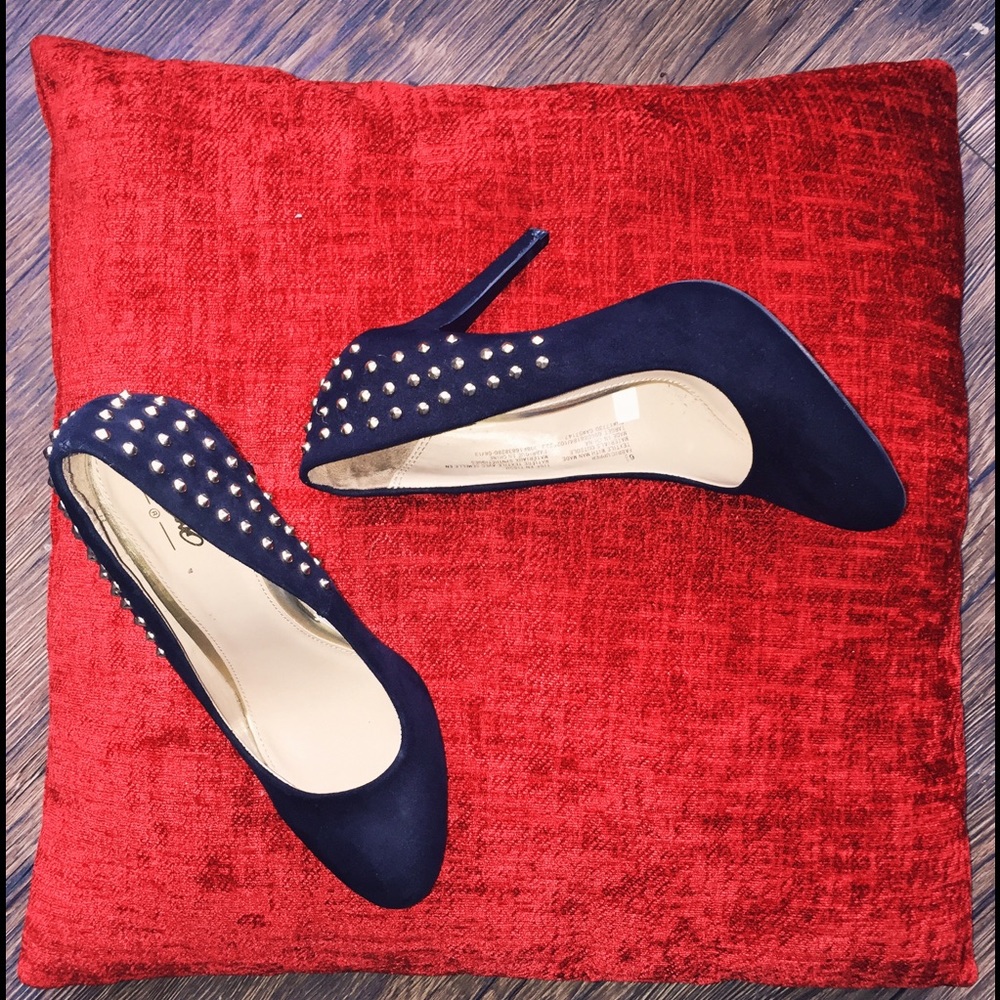 Studded high heels