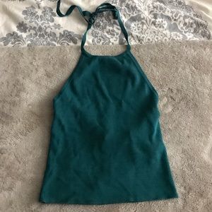 Halter crop top