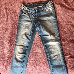 Light Wash Skinny Jeans