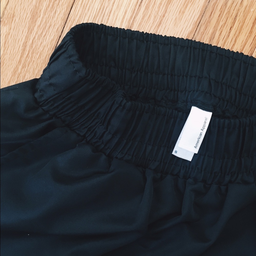 American Apparel black skirt