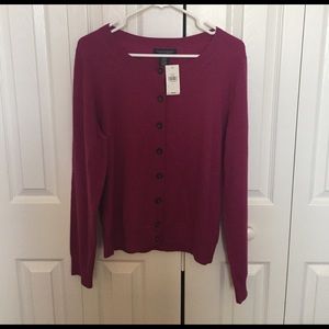 Merino wool cardigan