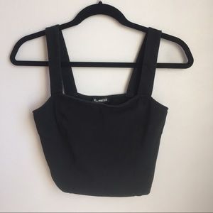 Black Crop Top