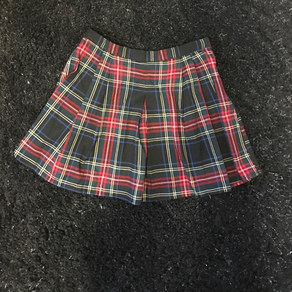 Plaid skirt