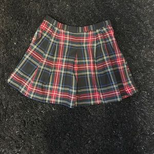 Plaid skirt