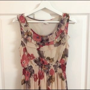 🍂FALL🍂 Floral Maxi Highlow Dress