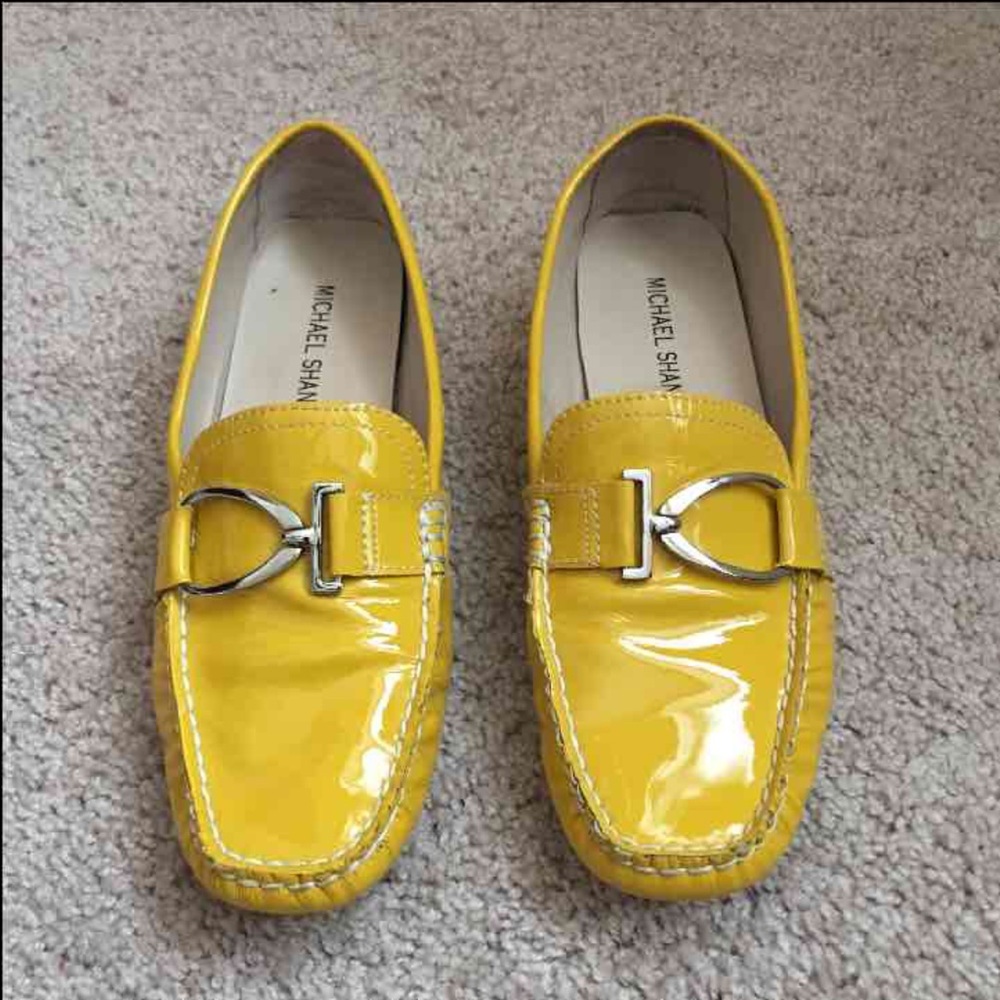 Yellow moccasins