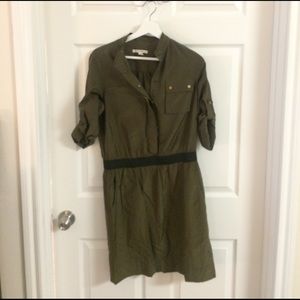 BANANA REPUBLIC Olive Dress
