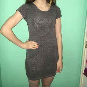 Bodycon leopard print dress