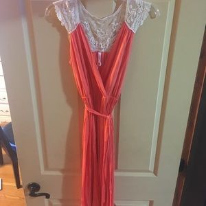 Pink Blush Maternity Dress