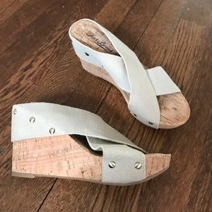 NWOT Lucky Brand Wedges