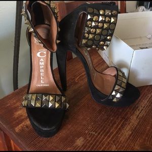 Jeffrey Campbell "Kylie" heels with studs