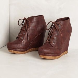 Anthropologie- Seychelles Zurich Booties - Brown