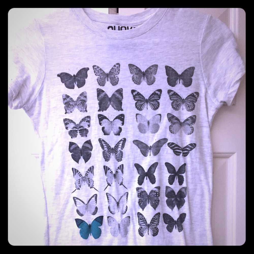 Choke butterfly shirt