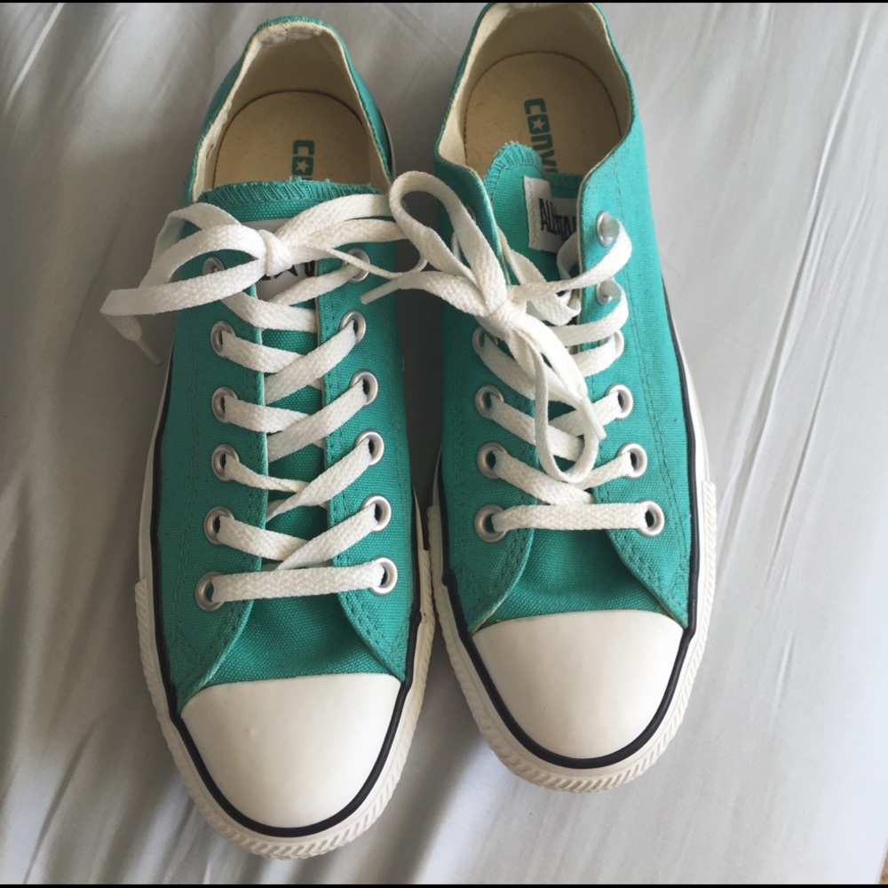 Teal All Star Converses
