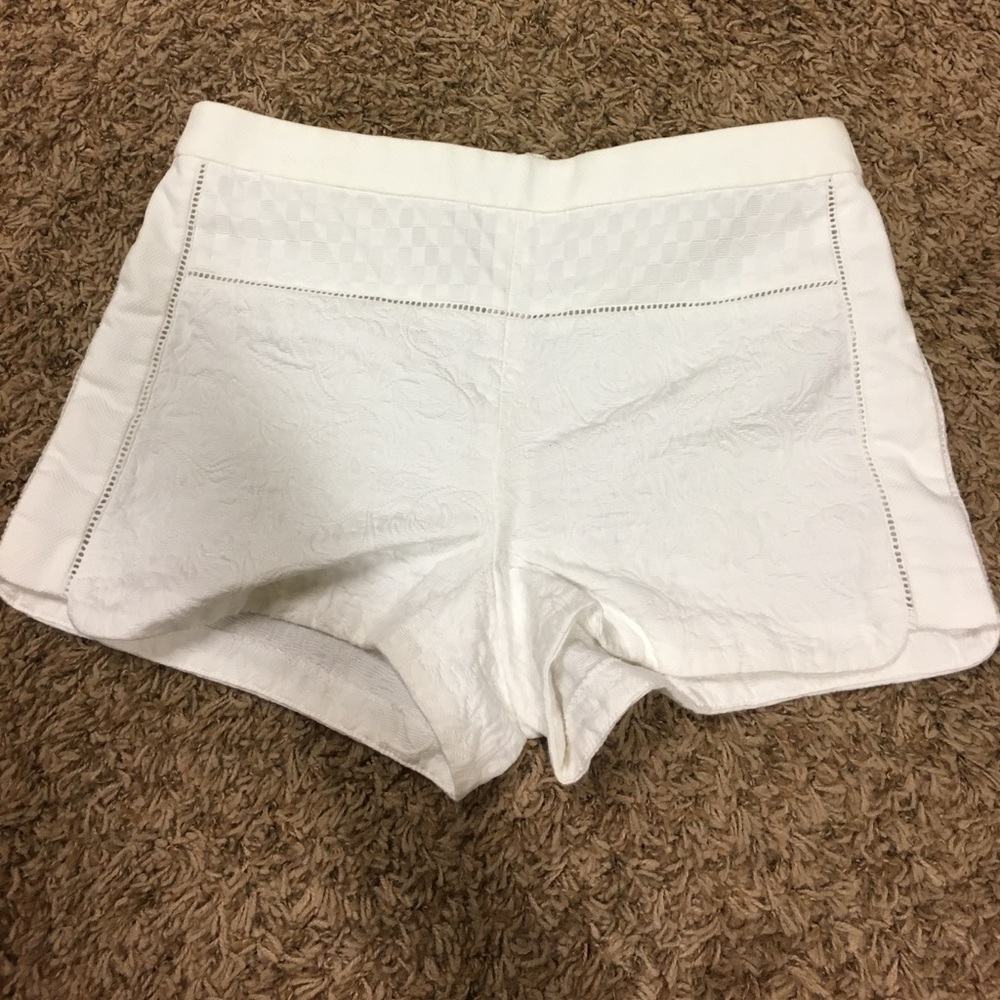 J. Crew Embroidered  Shorts