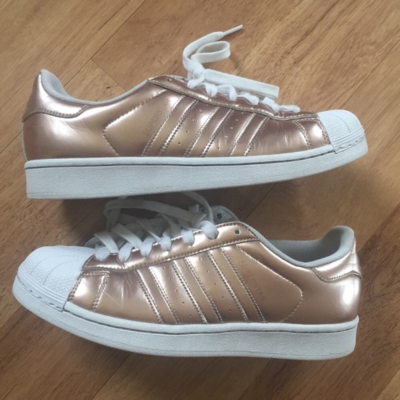 adidas superstars rose gold metallic adidas superstars rose gold metallic