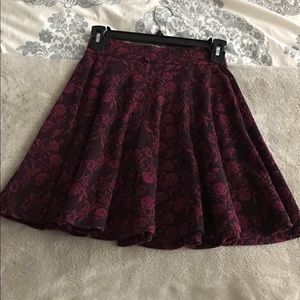 Floral Skater skirt
