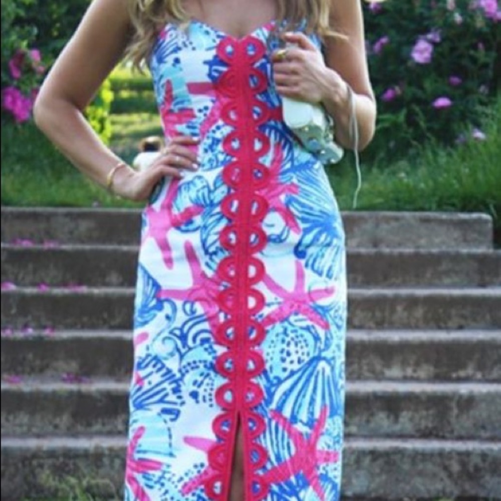 ISO LILLY PULITZER ANGELA MAXI DRESS