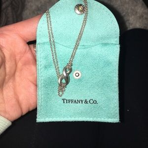 Tiffany & Co. Infinity necklace.