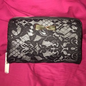 Victoria Secret lace makeup bag