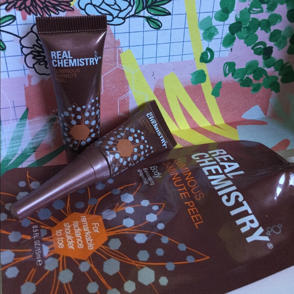 Real Chemistry Luminous 3-minute Peel Sample