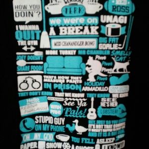 NWOT Friends T-Shirt 90's Catchphrase