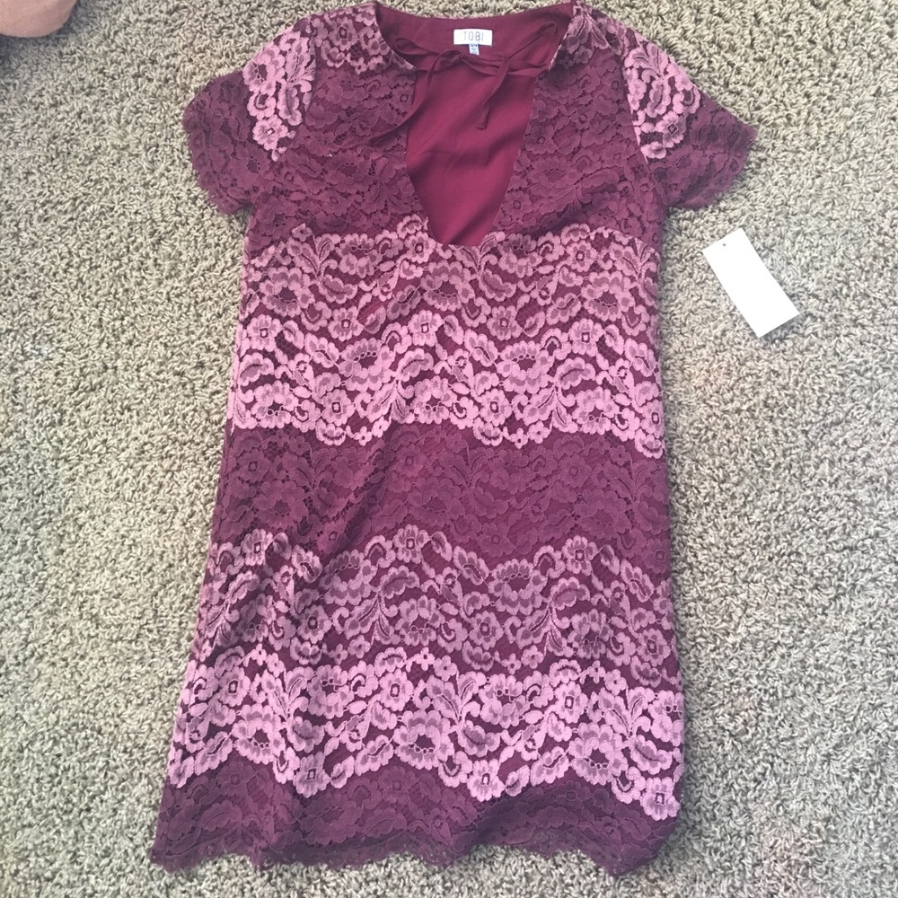 floral dress (never worn, with tags)