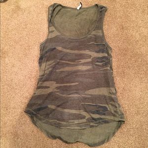 Camo tank