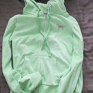 PINK Zip up hoodie.