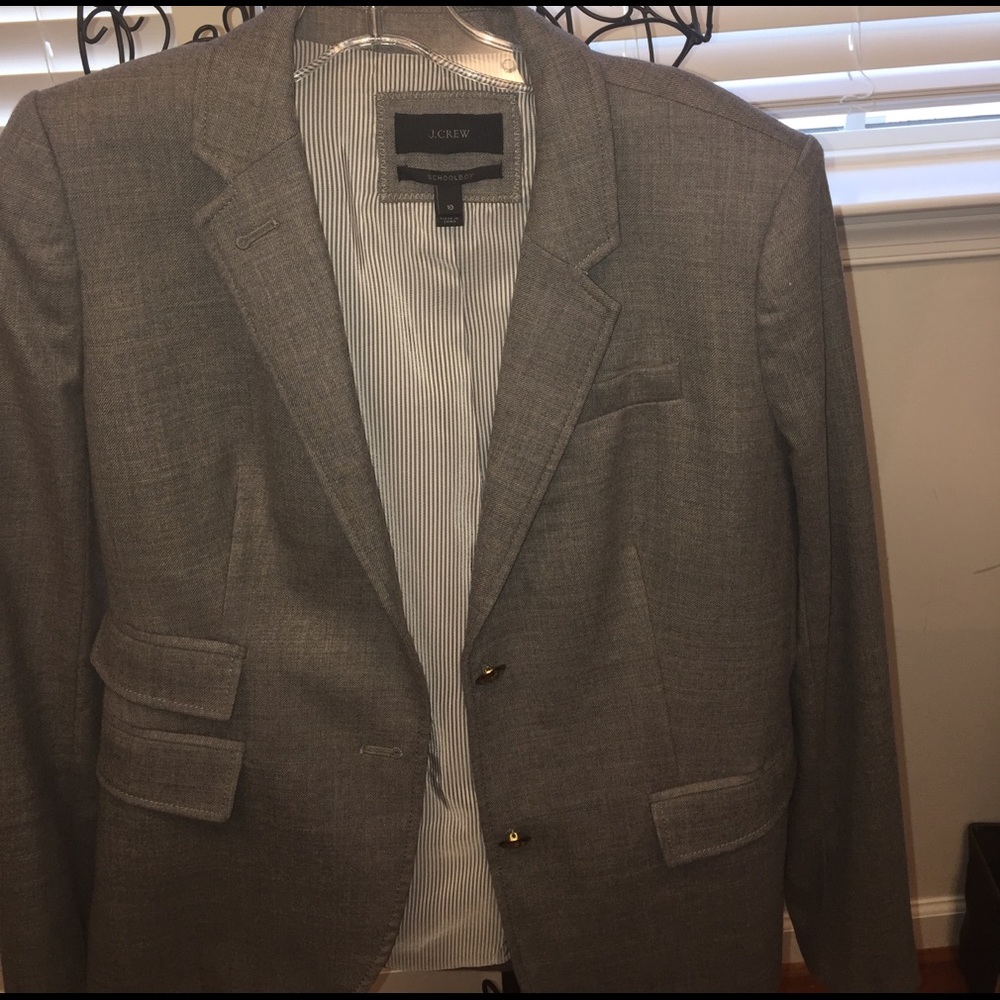 J Crew Gray Blazer