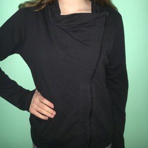 Black Reebok Full Zip Sweatshirt