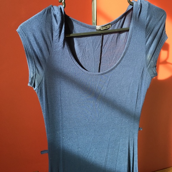 High/Low Navy Dress - Picture 2 of 2