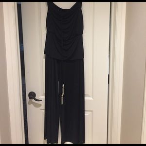 Strapless jumpsuit