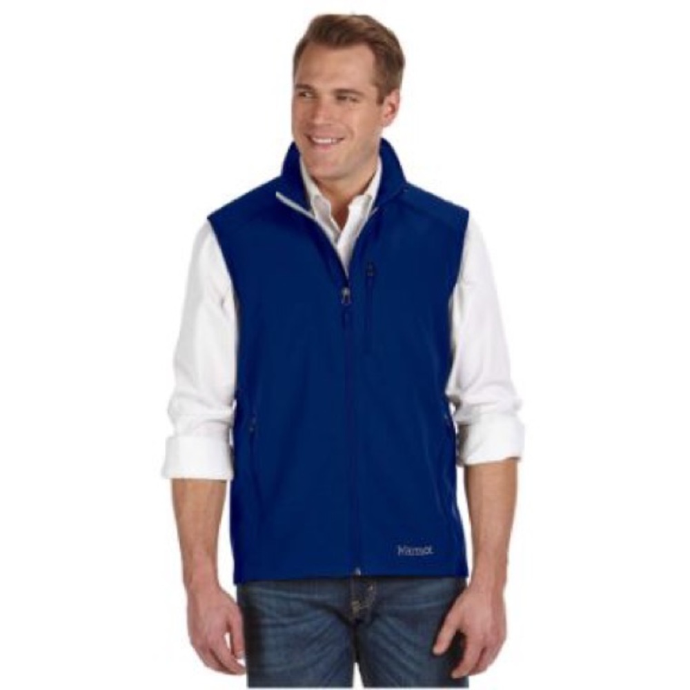 Marmot approach vest navy blue