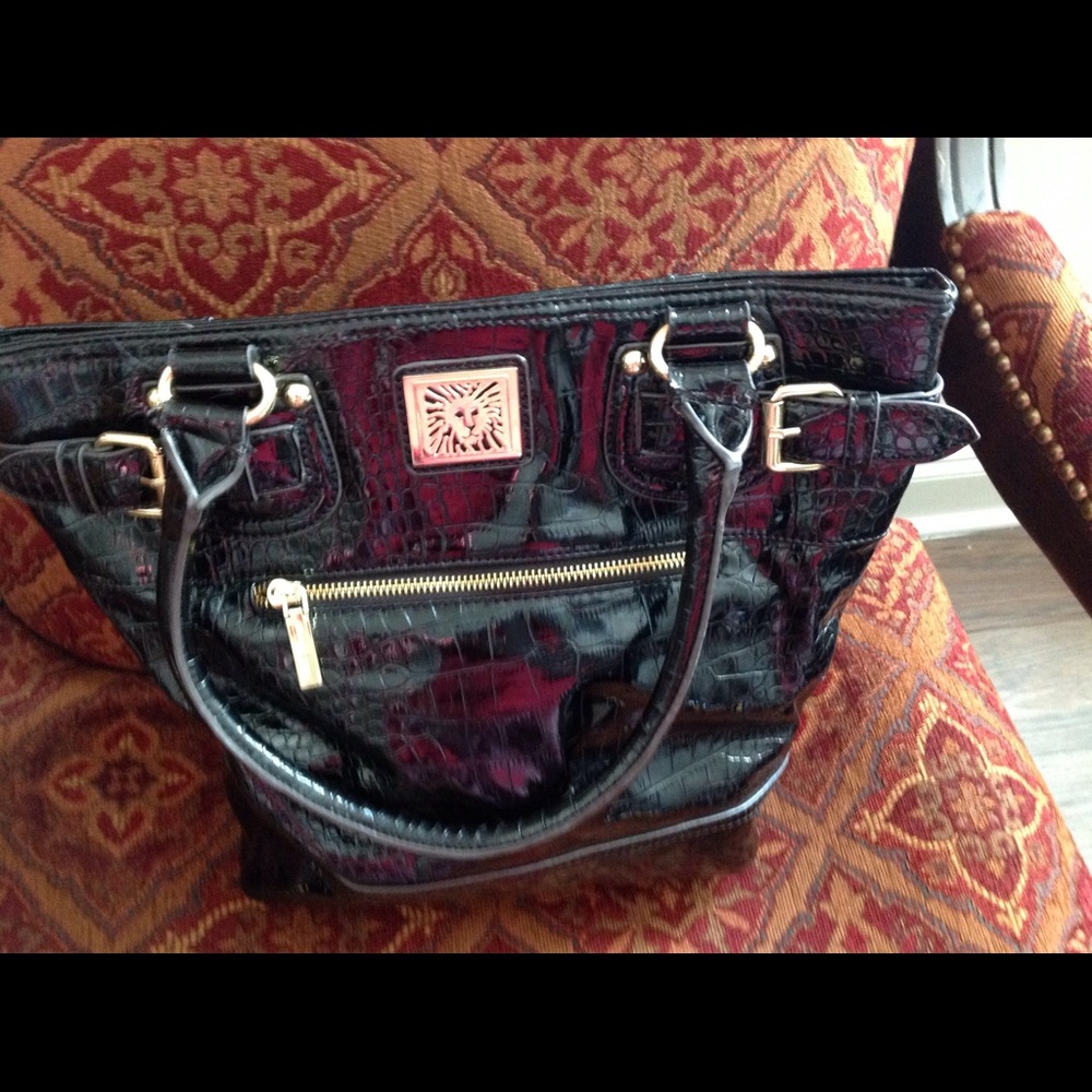Anne Klein Black Purse