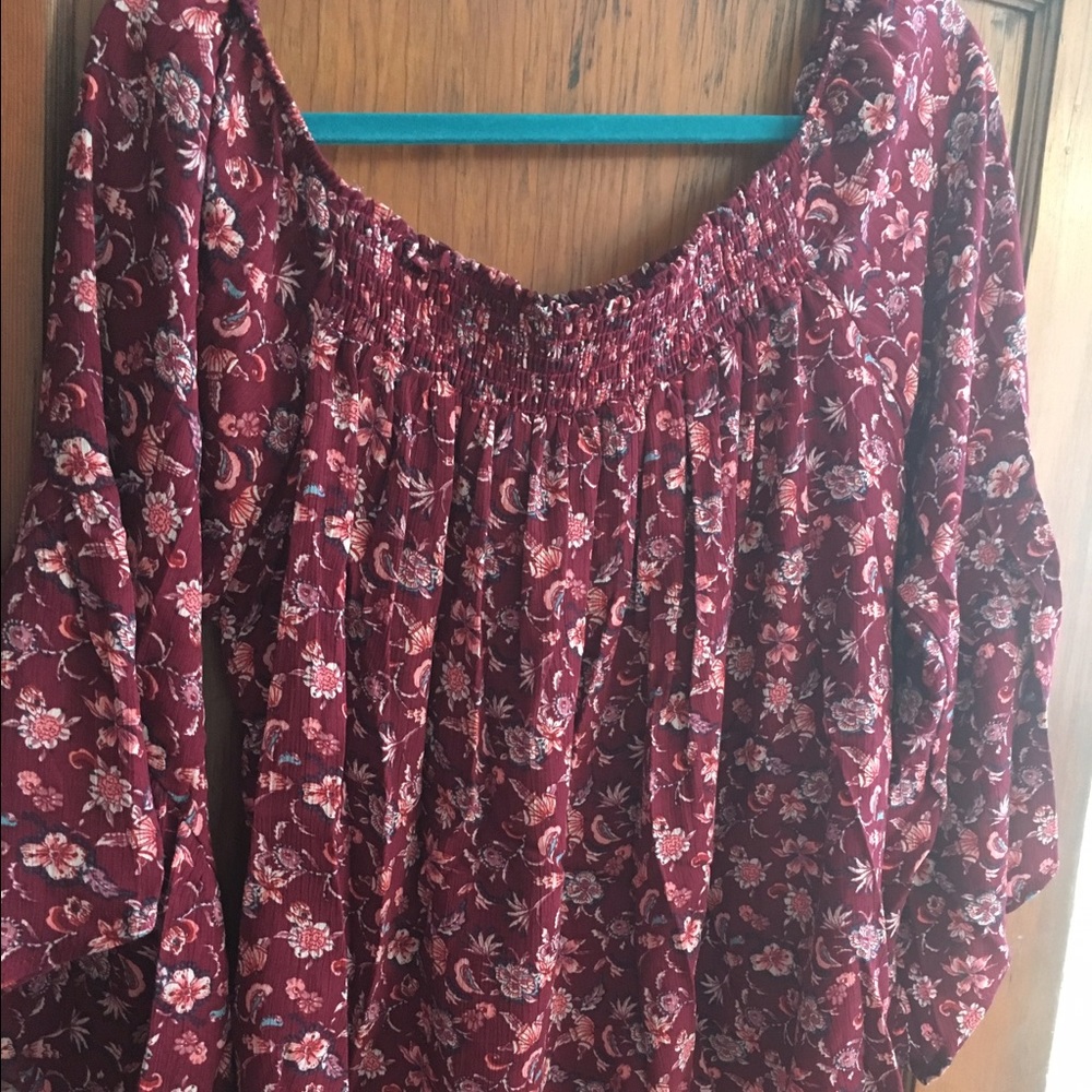 Off the shoulder top