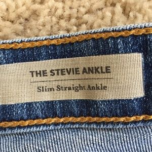 AG Jeans "The Stevie Ankle"